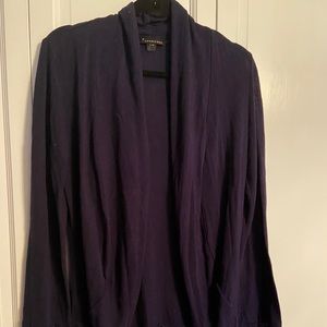 Plum Forever 21 open cardigan